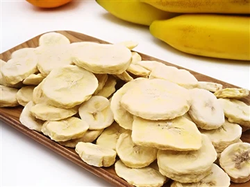 Sådan fryser du tørre bananchips