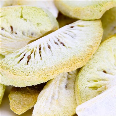 Tørrede kiwi -skiver